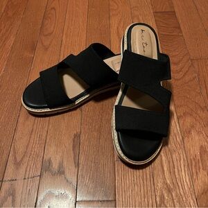 Me Too Slip On Sandals Hillie Cutout Sandal